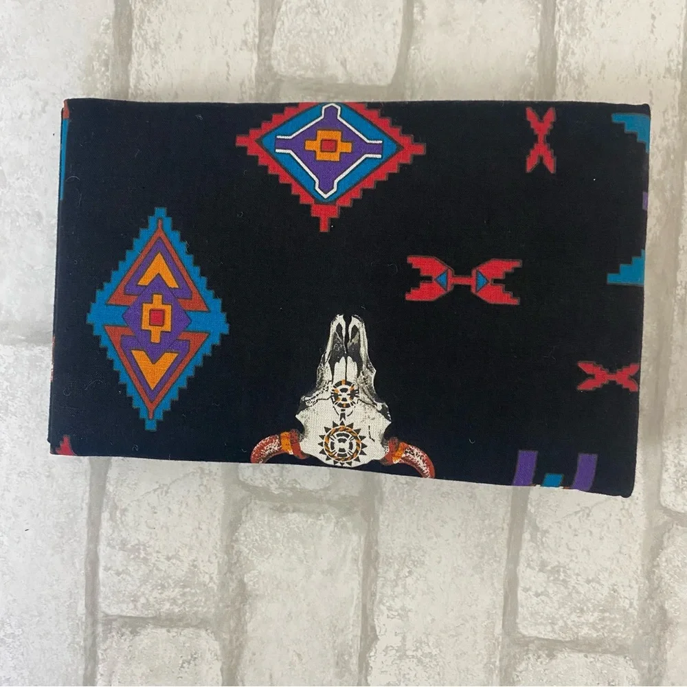 Vintage Western Skull Feather Photo Album
